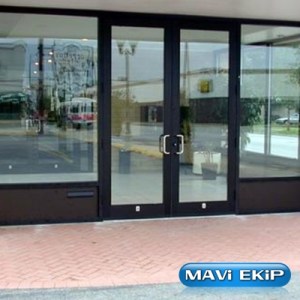 Blue glass, shop window, Mavi cam, Dükkan camı, 0532 245 00 78