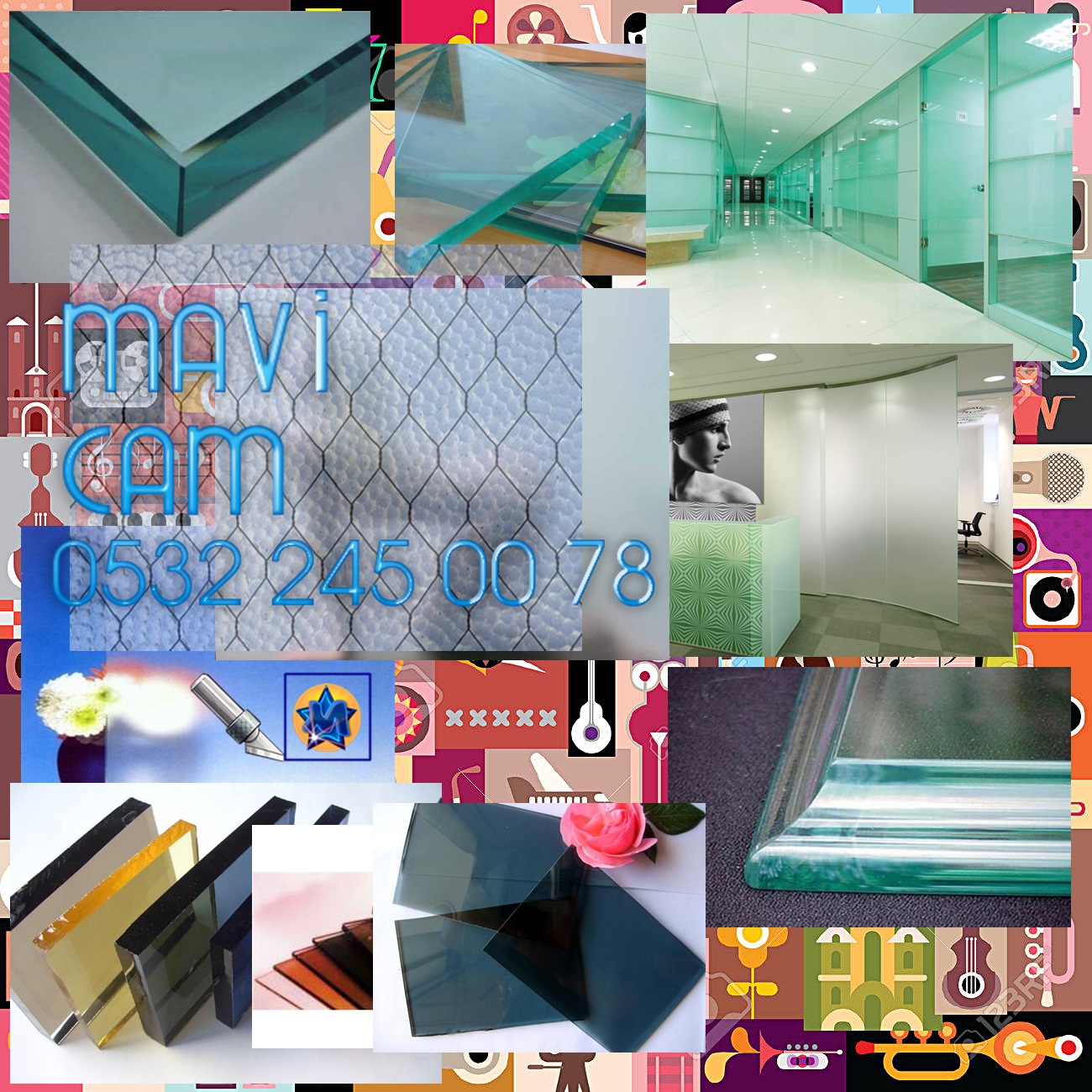 Mavi Cam, 0532 245 00 78, camcı,cam,ayna,Dükkân camı, İstanbul Cam,